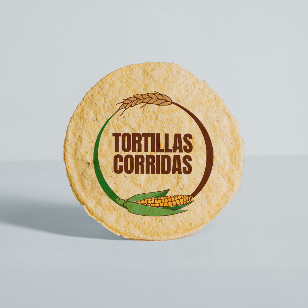 tortillas harina de maiz 15 cm