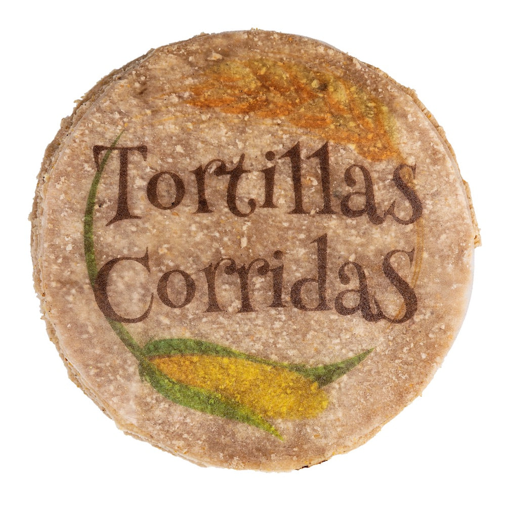 Tortilla de Maíz para Tacos con Frijol - 13 cm - Tortillas Corridas