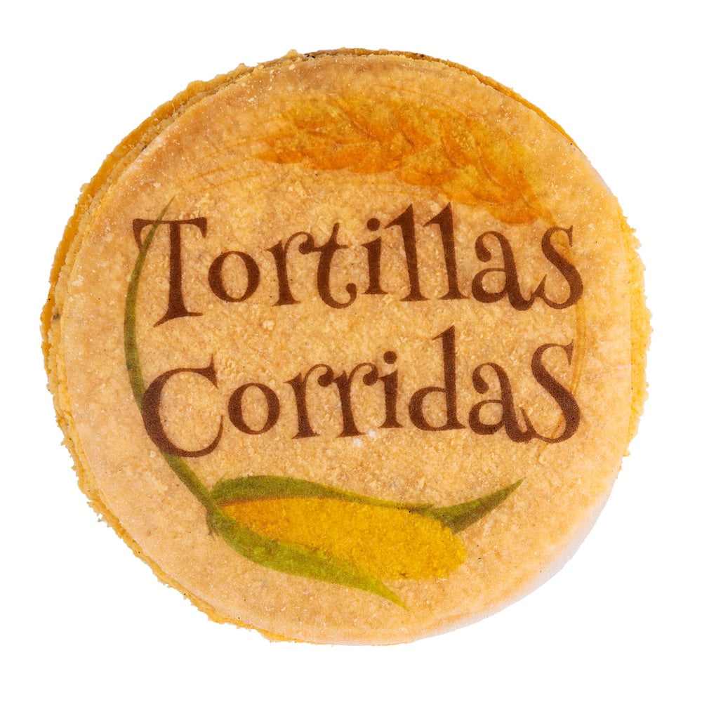 Tortilla de Maíz para Tacos con Tomate - 13 cm - Tortillas Corridas
