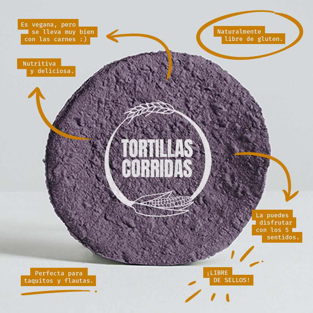 Tortillas de Harina de Trigo Morada - Beneficios