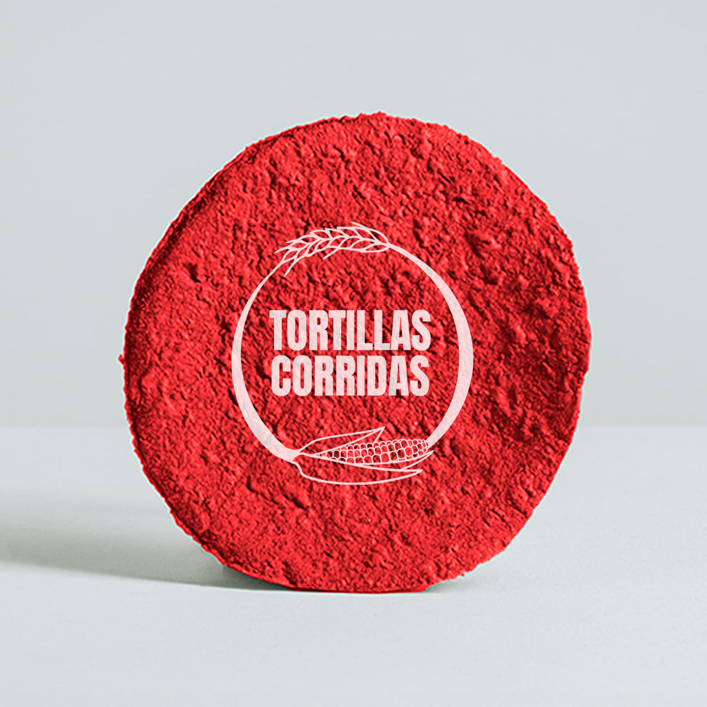 Tortillas de Harina de Trigo Rojas - 20 cm