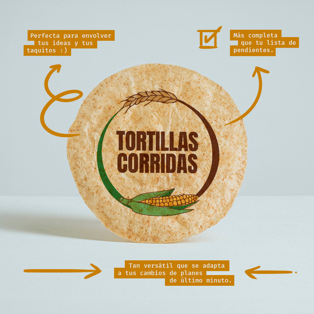 Tortilla de harina de trigo Integral Beneficios