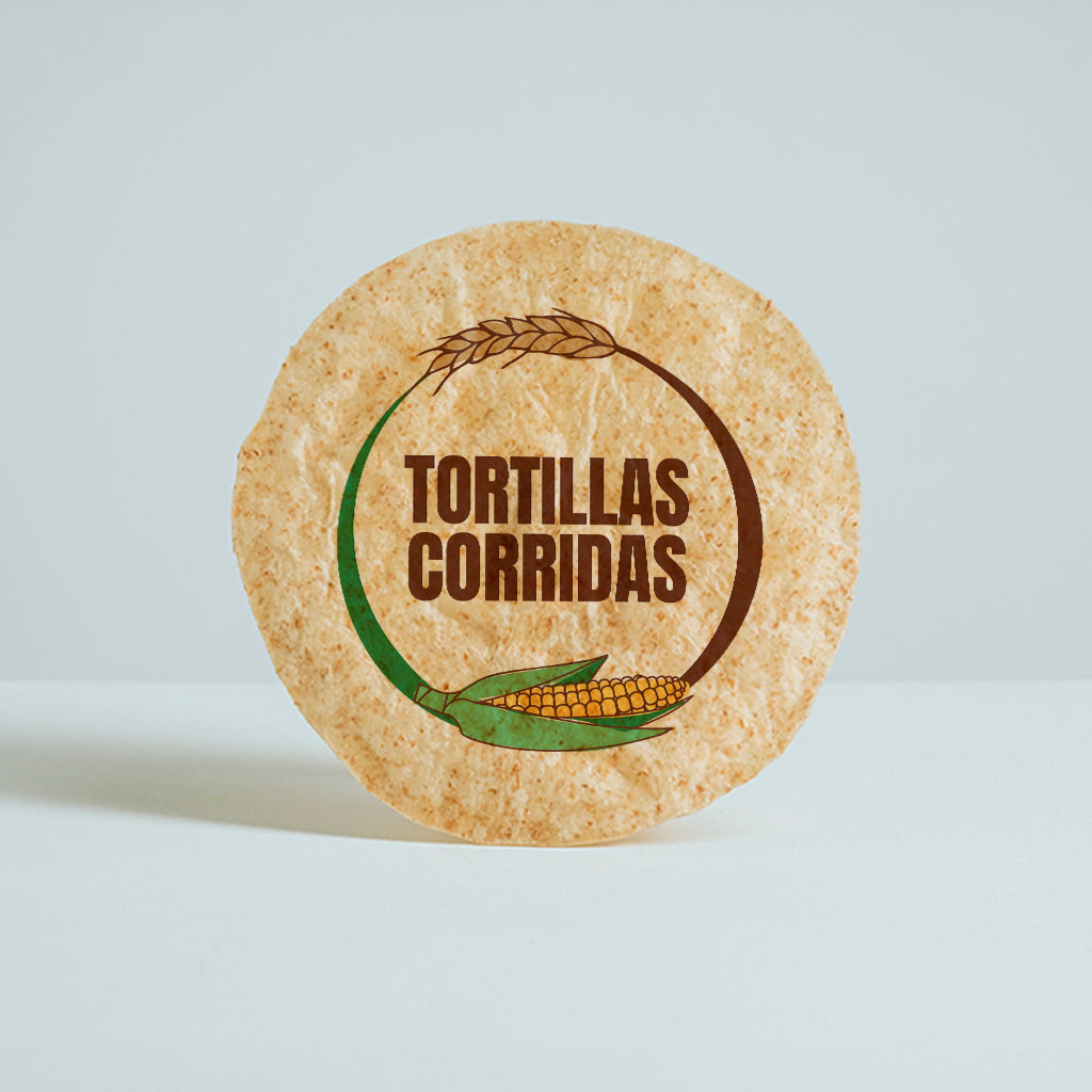Tortilla de harina de trigo Integral - 16cm