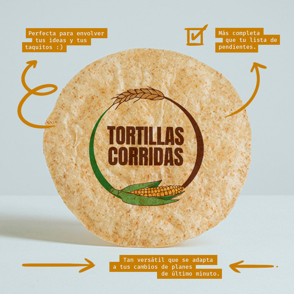 Tortilla de harina de trigo Integral Beneficios