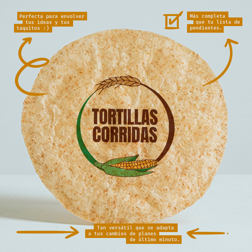 Tortilla de harina de trigo Integral Beneficios