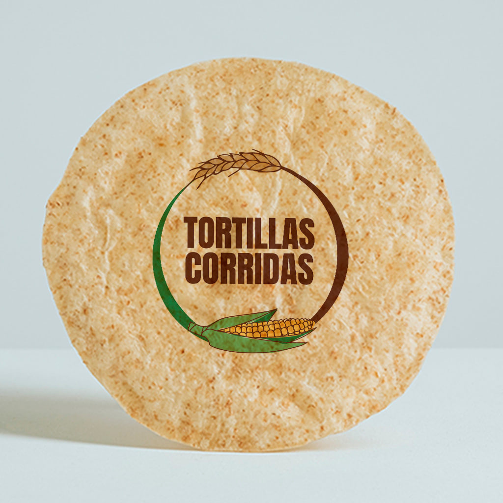 Tortilla de harina de trigo Integral - 25cm