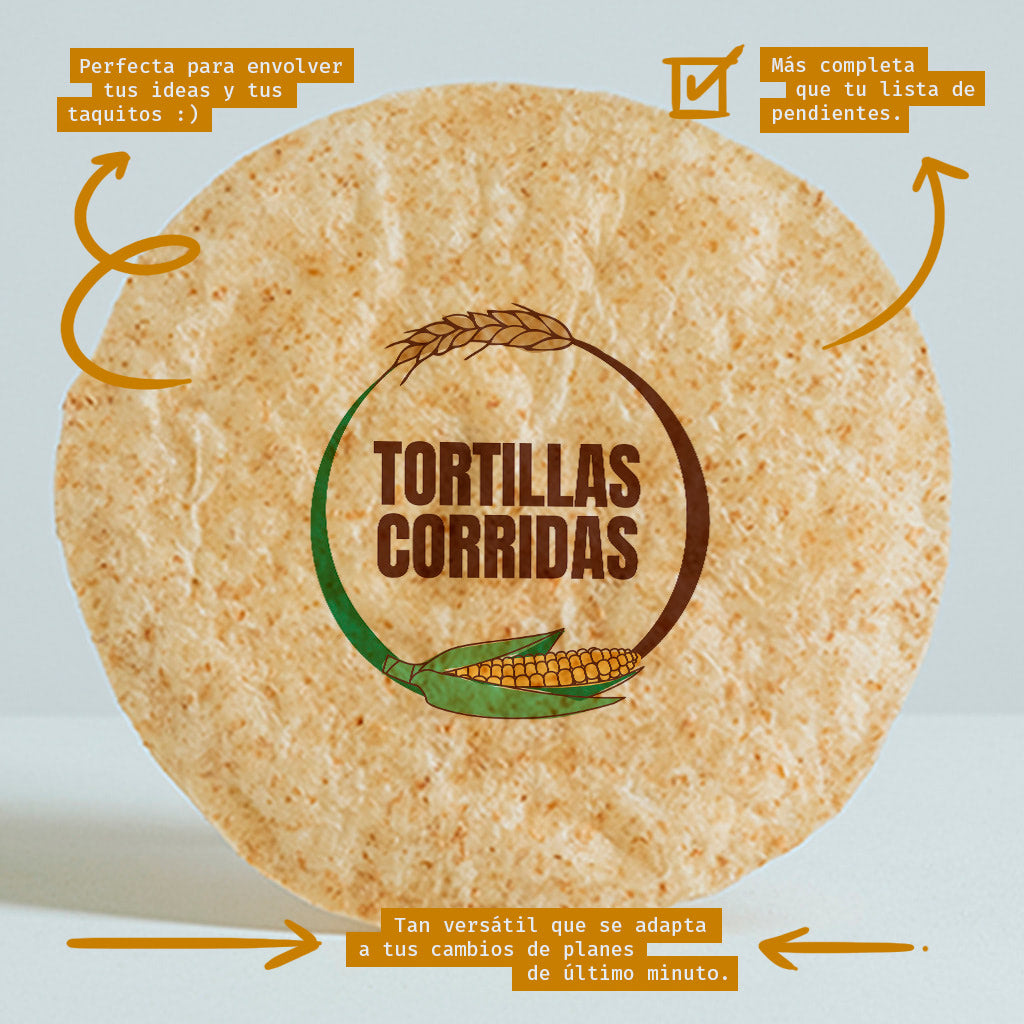 Tortilla de harina de trigo Integral Beneficios