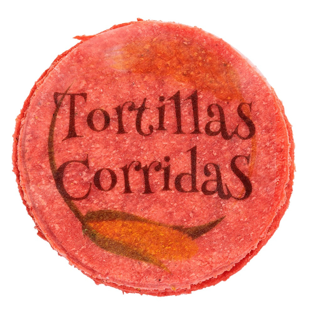 Tortilla de Maíz para Tacos con Remolacha - 13 cm - Tortillas Corridas