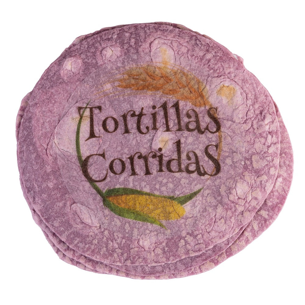 Tortillas de Harina de Trigo Morada - 20 cm - Tortillas Corridas