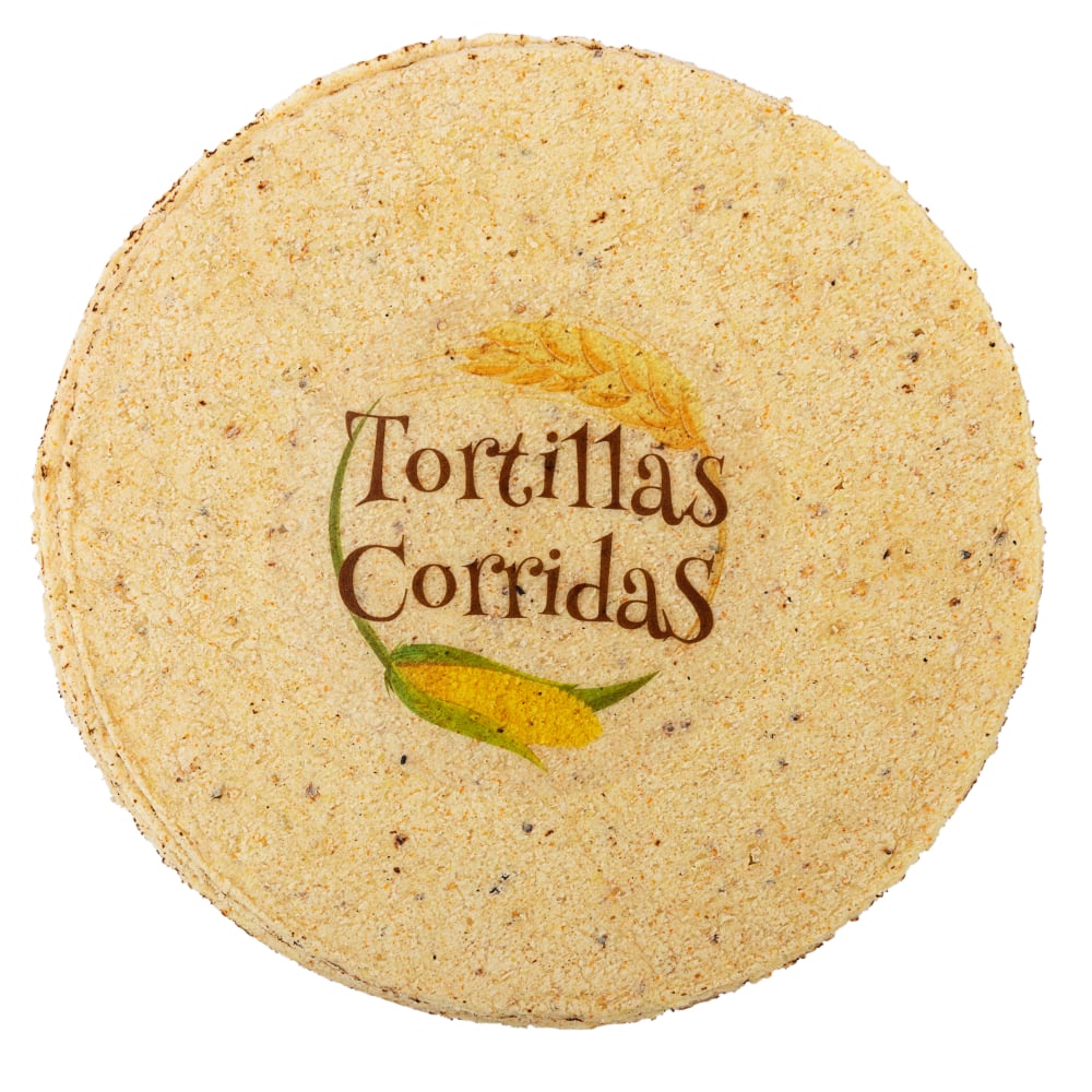 Tortilla de Maíz - 25 cm - Tortillas Corridas